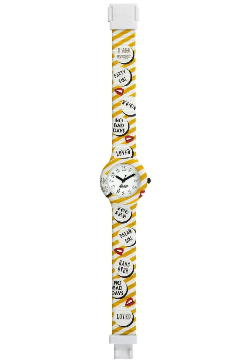 Hip Hop Hero 32 HBU0895 orologio donna silicone giallo