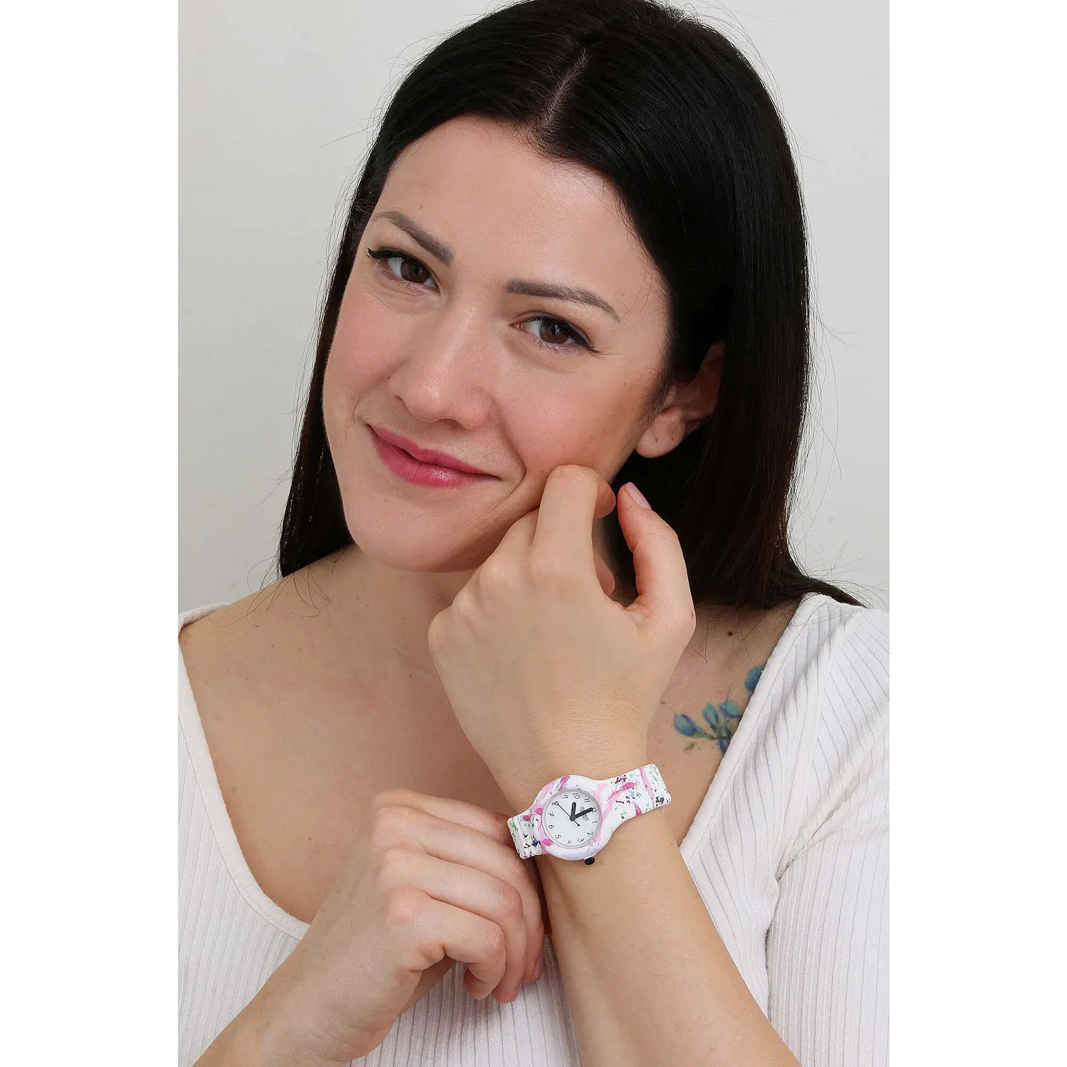 Hip Hop Spring Paint Lavander Field orologio donna 32 mm