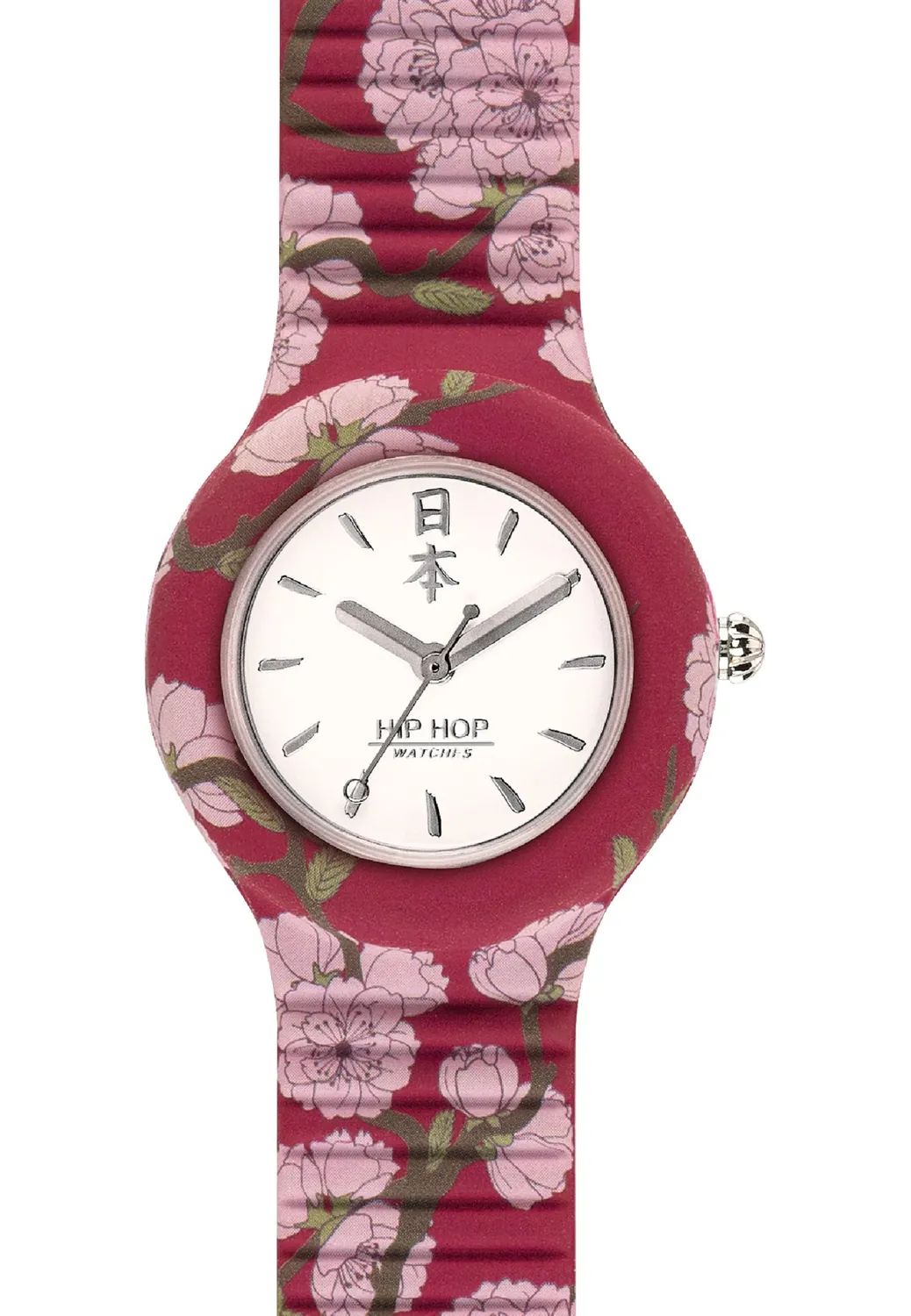 Hip Hop I Love Japan HWU0863 orologio donna silicone cherry 32mm