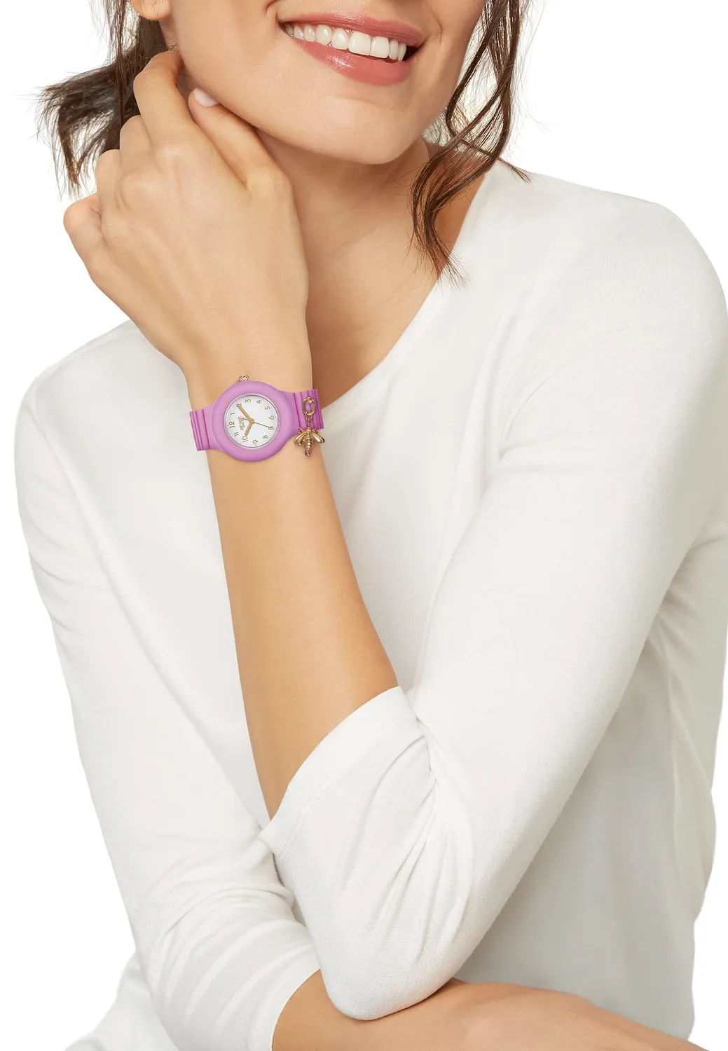 Hip Hop Hero 32 Dancing in the Light orologio rosa