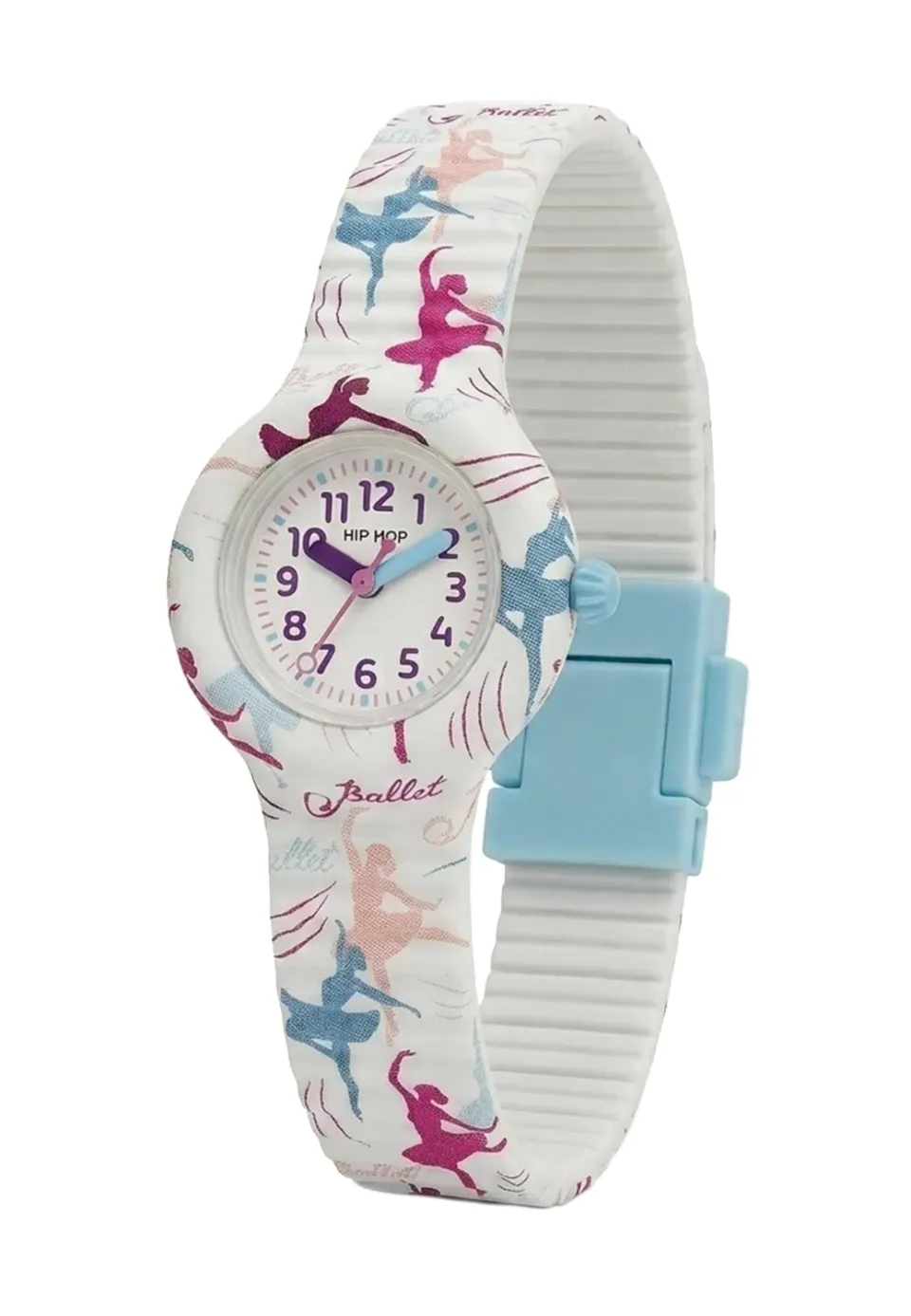 Hip Hop Kids Fun Unicorn orologio bambina bianco silicone