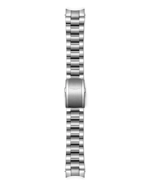 Kiwame Tokyo Flat Link bracciale orologio acciaio