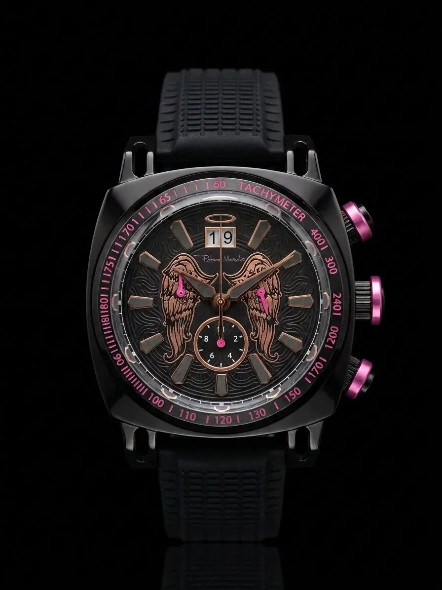 Ritmo Mundo Racer 2221-19 Wings orologio cronografo 44mm nero