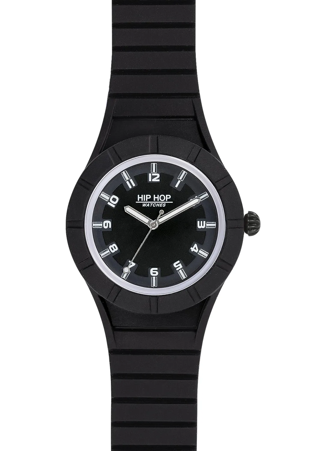 Hip Hop X Man 3.0 EXT orologio uomo nero silicone 42mm