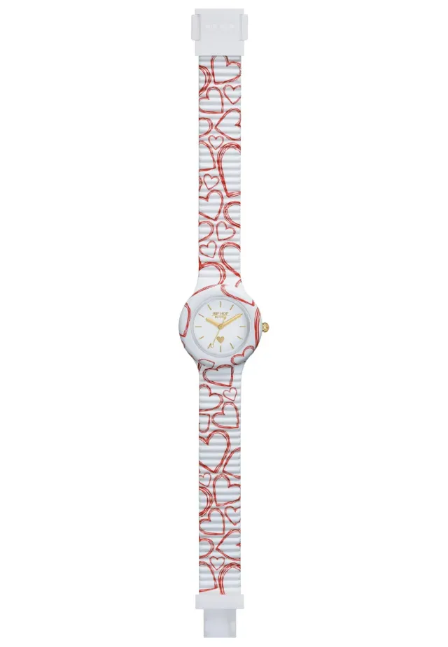 Hip Hop Hero 32 orologio donna silicone stampato