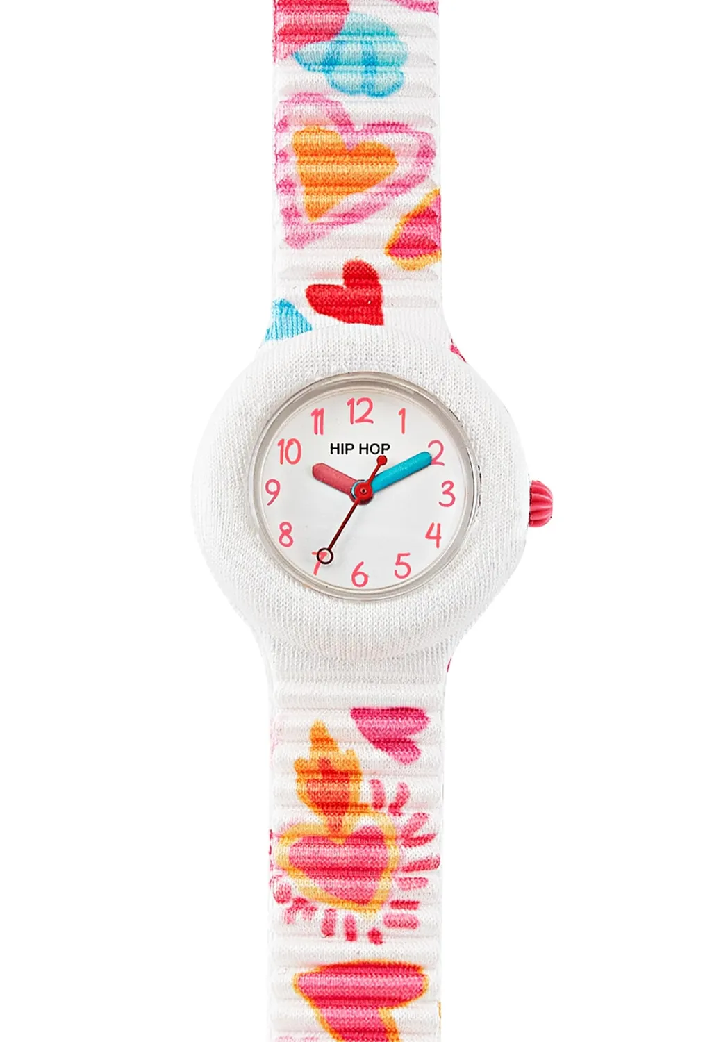 Hip Hop Kids Fun Color Heart orologio bambina silicone