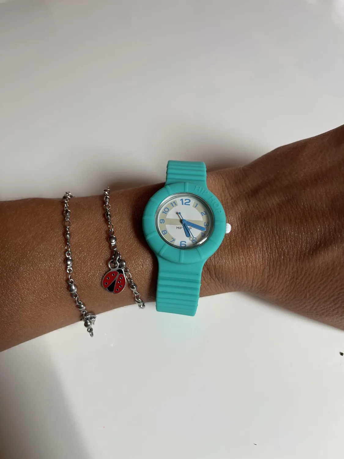 Hip Hop Hero 32 orologio donna blu silicone 32 mm