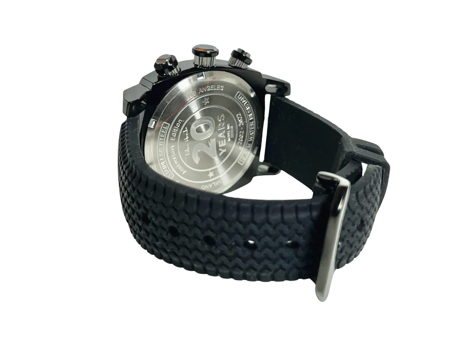 Ritmo Mundo Racer Retro Orologio Cronografo Nero 44mm