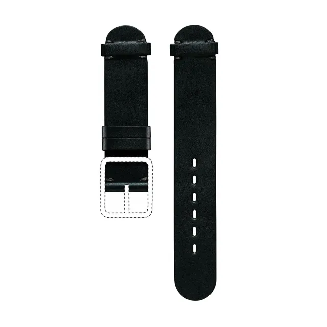 Ressence TYPE 3 cinturino pelle nera liscia