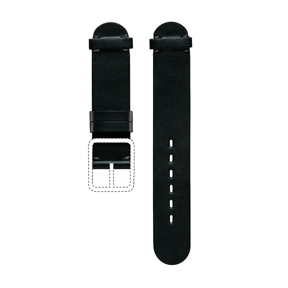 Ressence TYPE 3 cinturino pelle nera liscia
