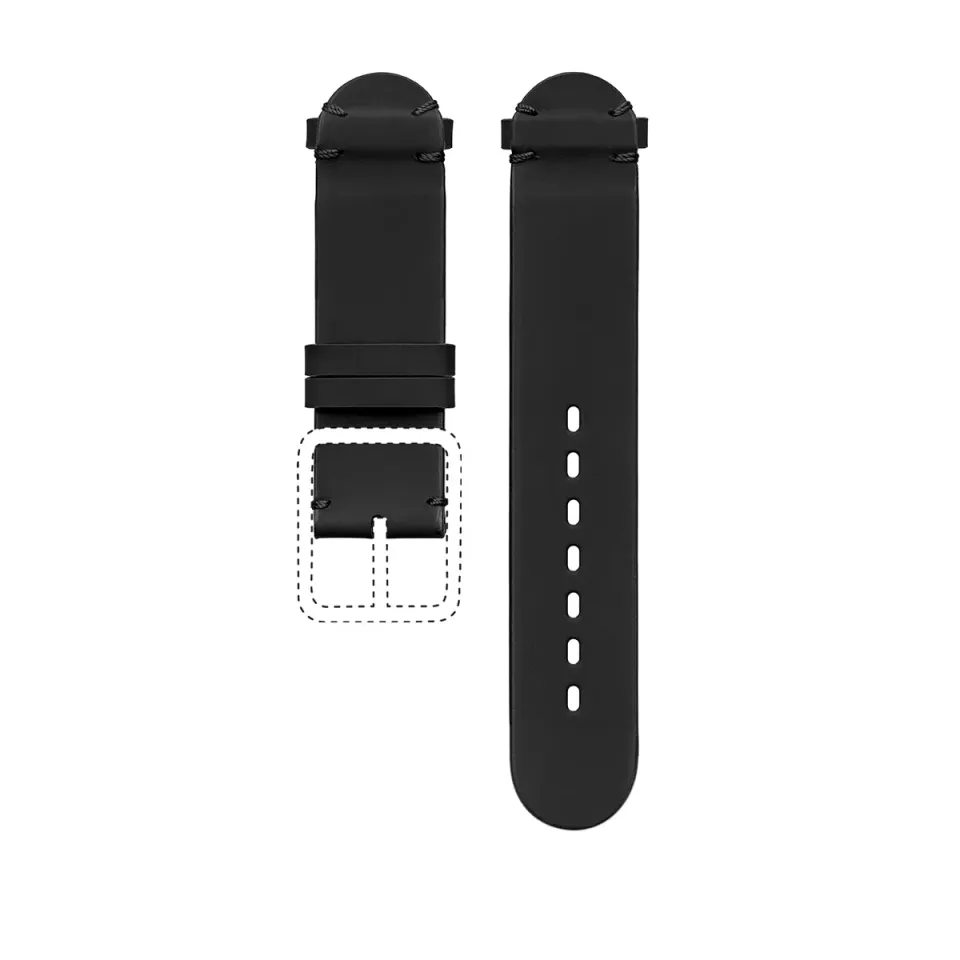 Ressence TYPE 3 cinturino sintetico nero 22mm Regular