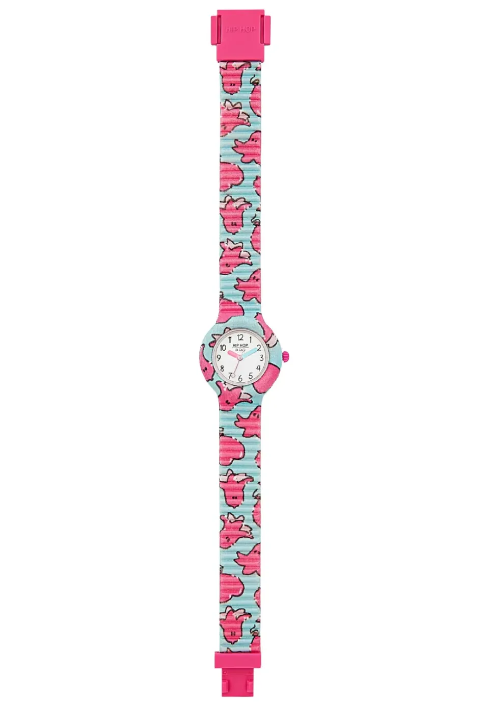 Hip Hop Kids Fun HWU1155 orologio bambina bianco tessuto