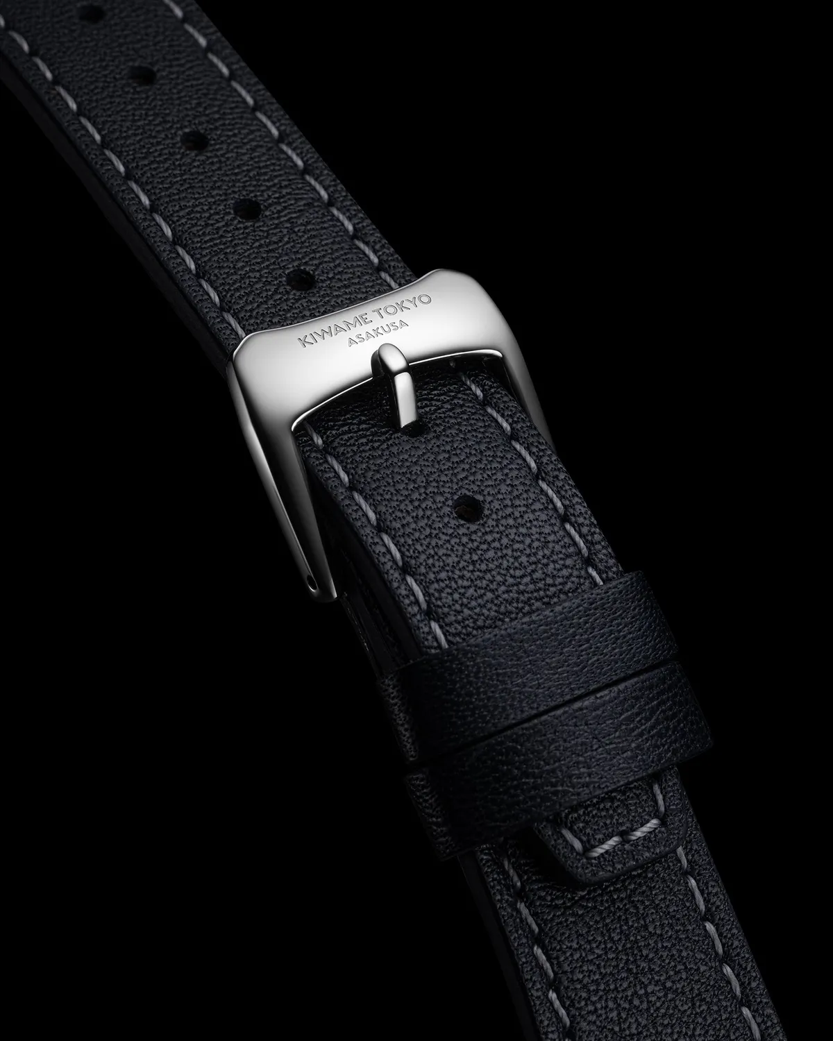 Kiwame Tokyo Kurotsuki orologio nero 38mm automatico