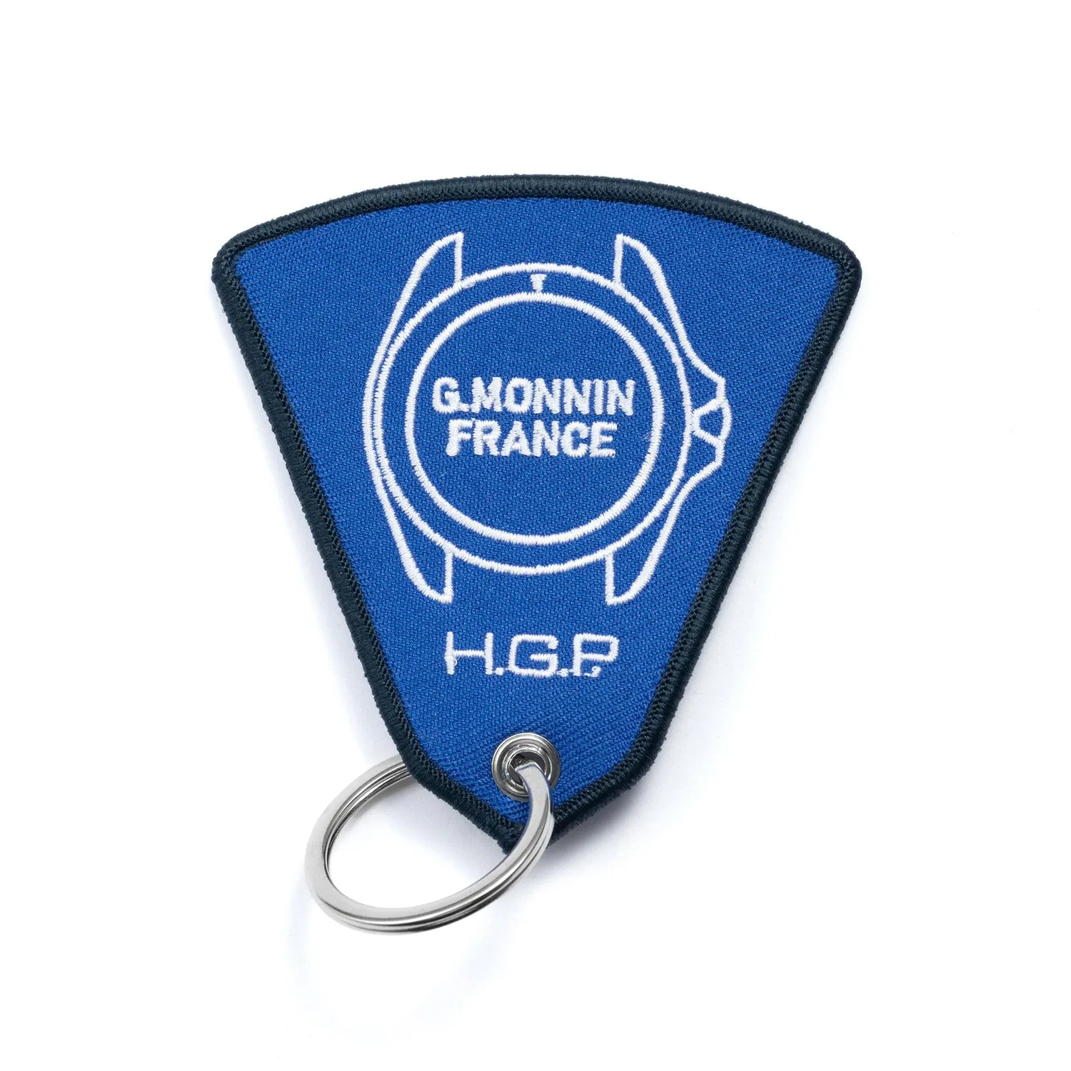 H.G.P. Patch portachiavi acciaio Francois Monnin