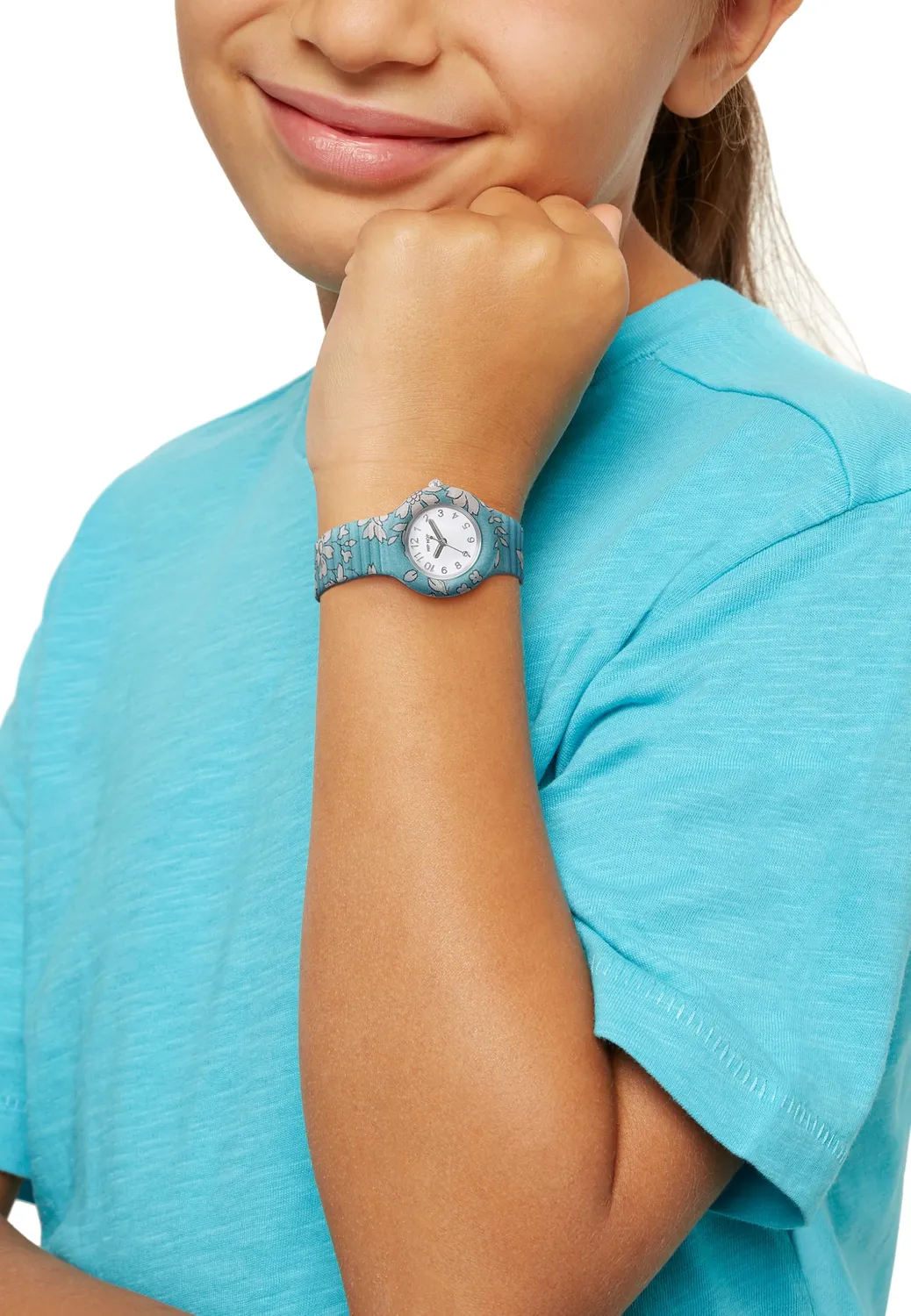 Hip Hop Winter Blossom orologio donna azzurro 28mm