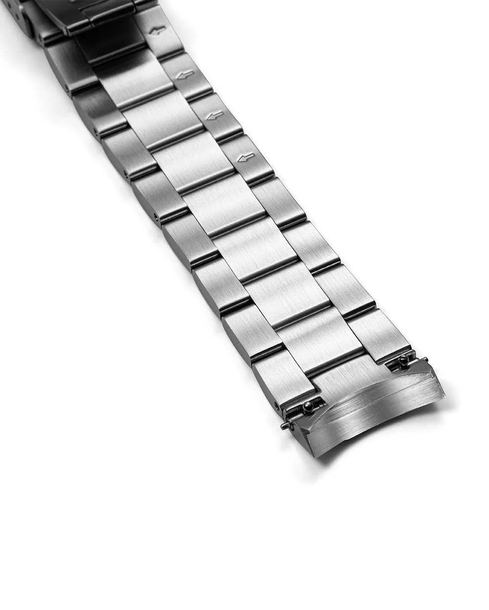 Kiwame Tokyo Flat Link bracciale orologio acciaio