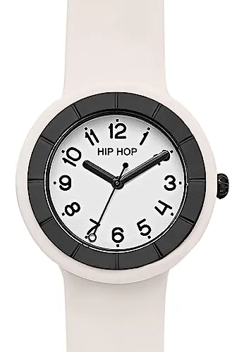 Hip Hop Hero.Dot Yang orologio donna beige silicone 34 mm