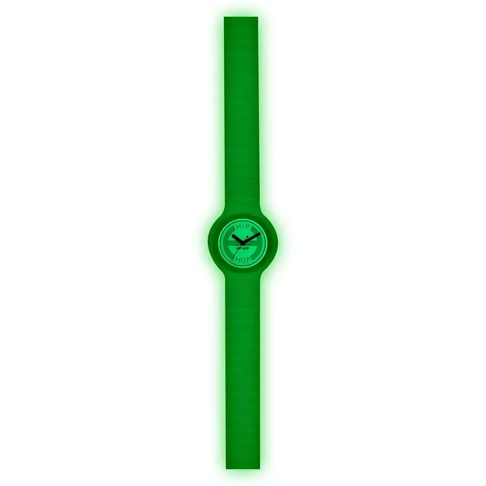 Hip Hop Hero HWU0189 orologio fosforescente bianco 32mm