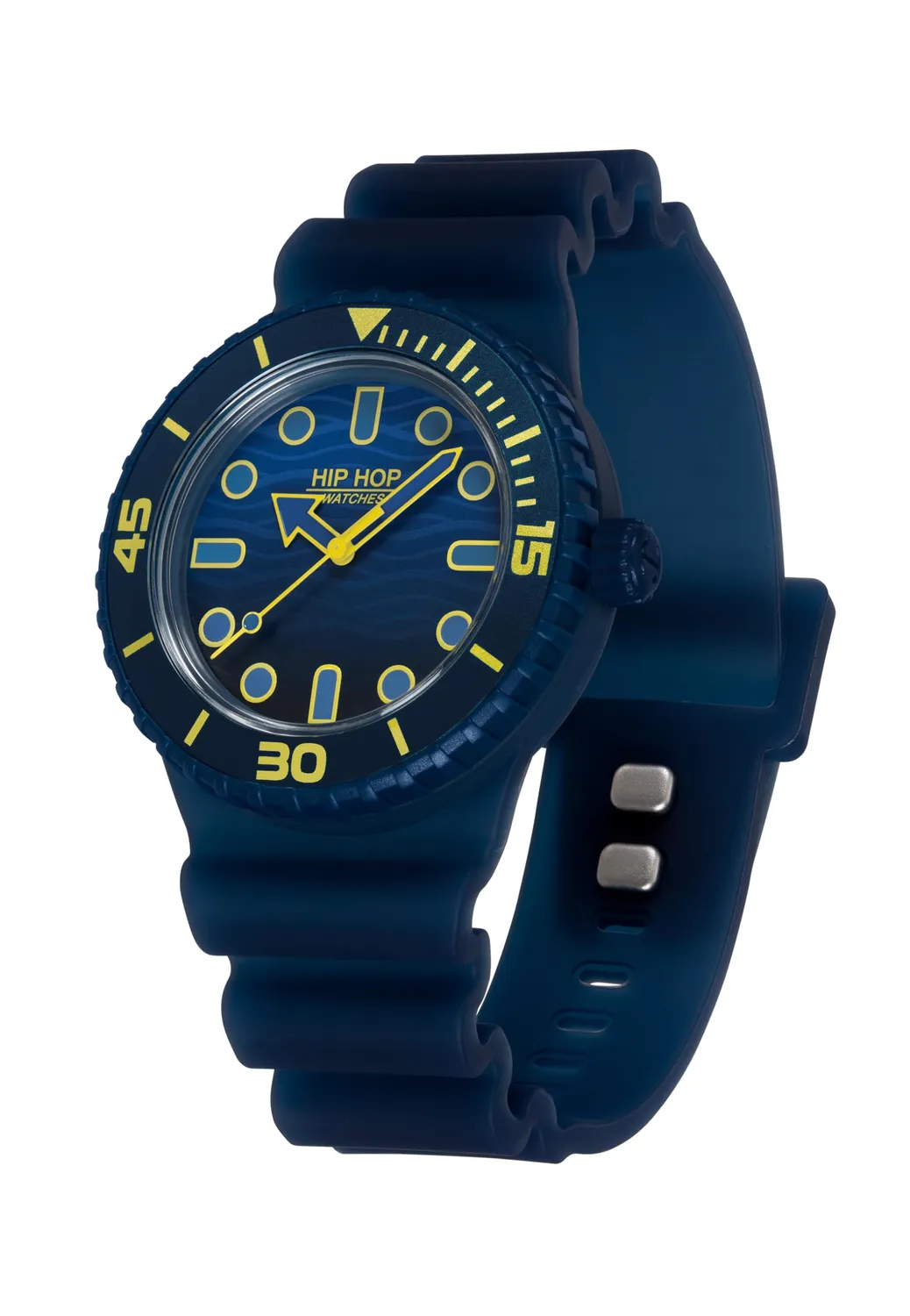 Hip Hop Master orologio uomo 41 mm 2 cinturini silicone