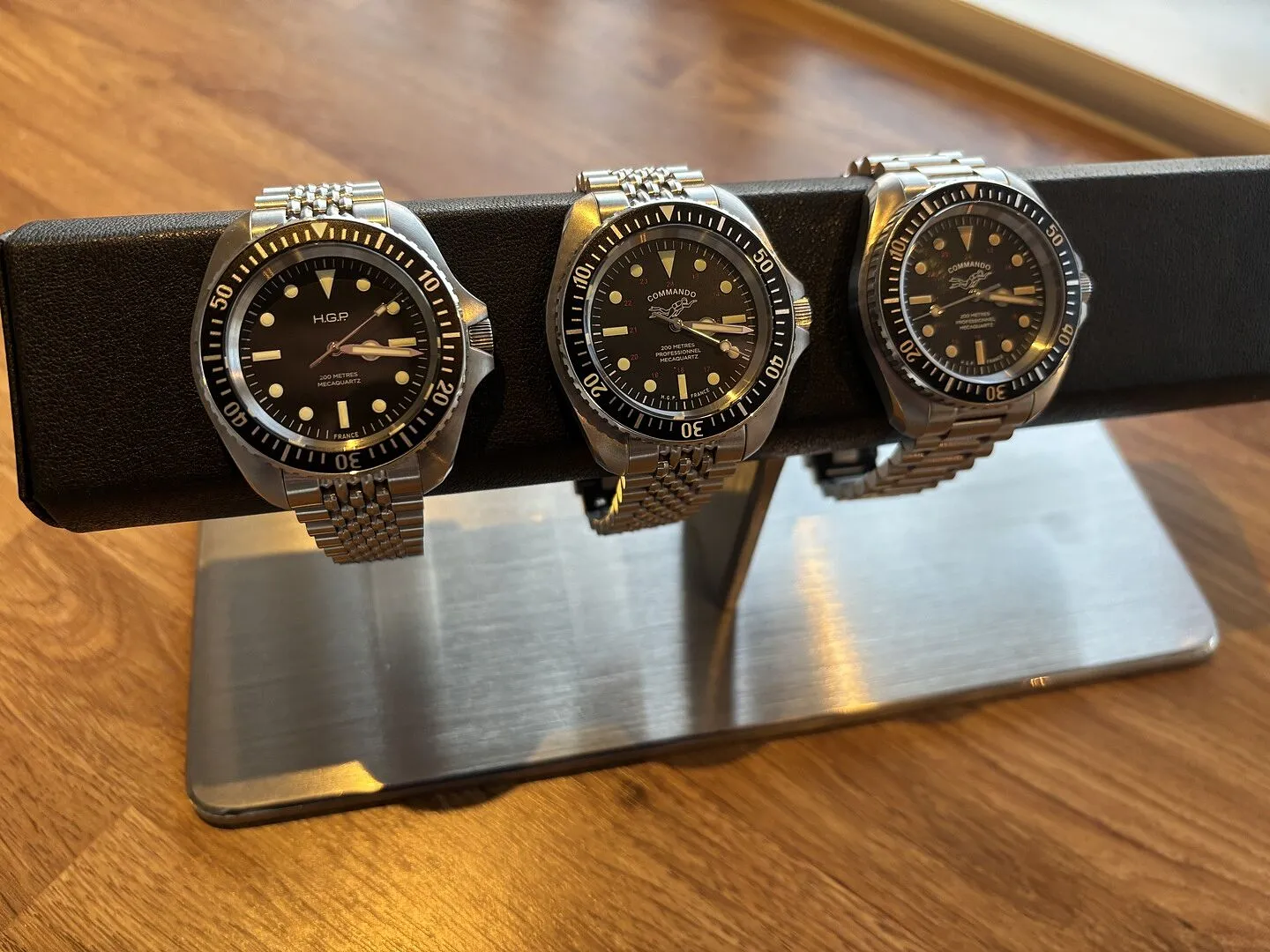 H.G.P. Diver 200M Commando orologio diver gomma verde