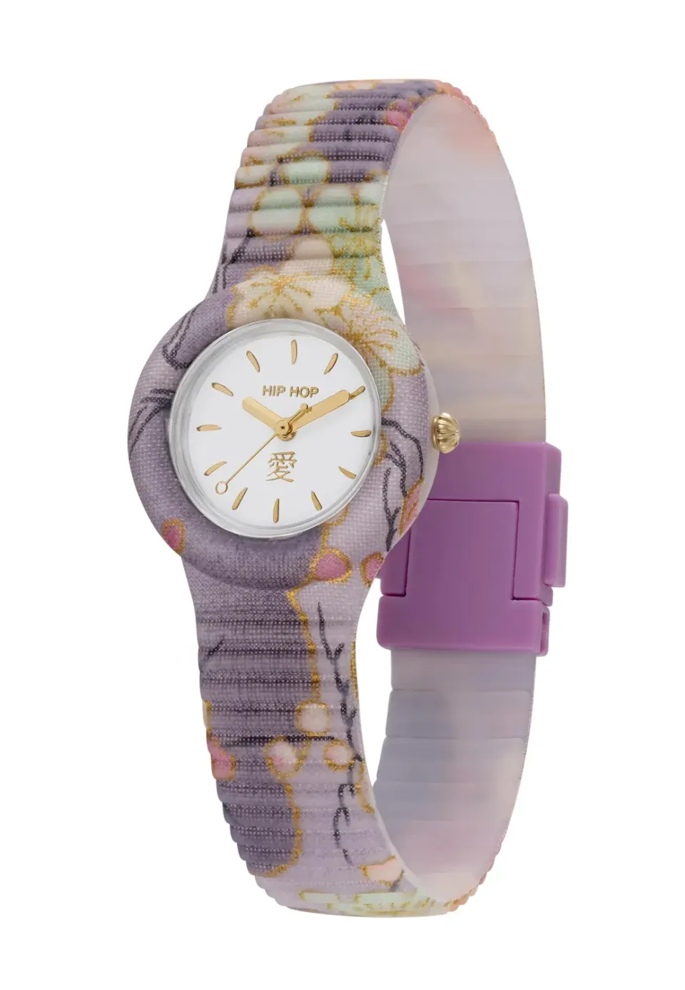 Hip Hop Straps Hero orologio donna tessuto lilla 32 mm