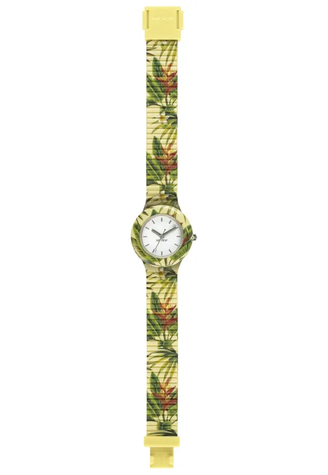 Hip Hop Jungle Fever HWU0779 orologio donna giallo
