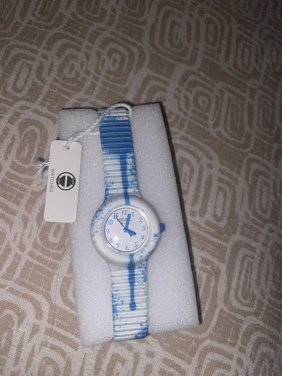 Hip Hop Kids Fun HWU1125 orologio bambina blu tessuto