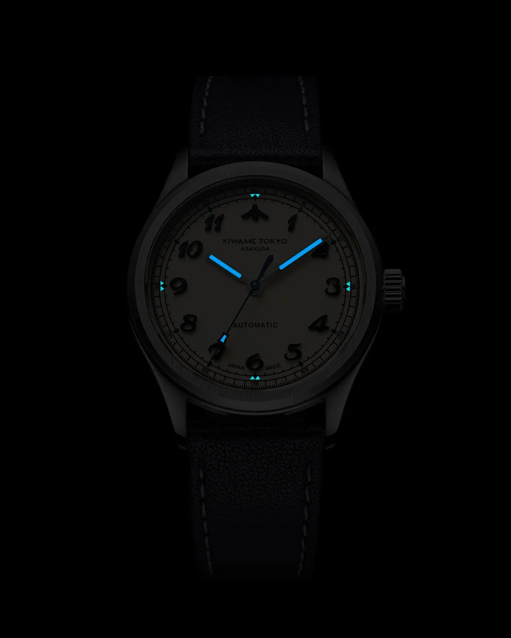Kiwame Tokyo Mune Usuki orologio da polso avorio