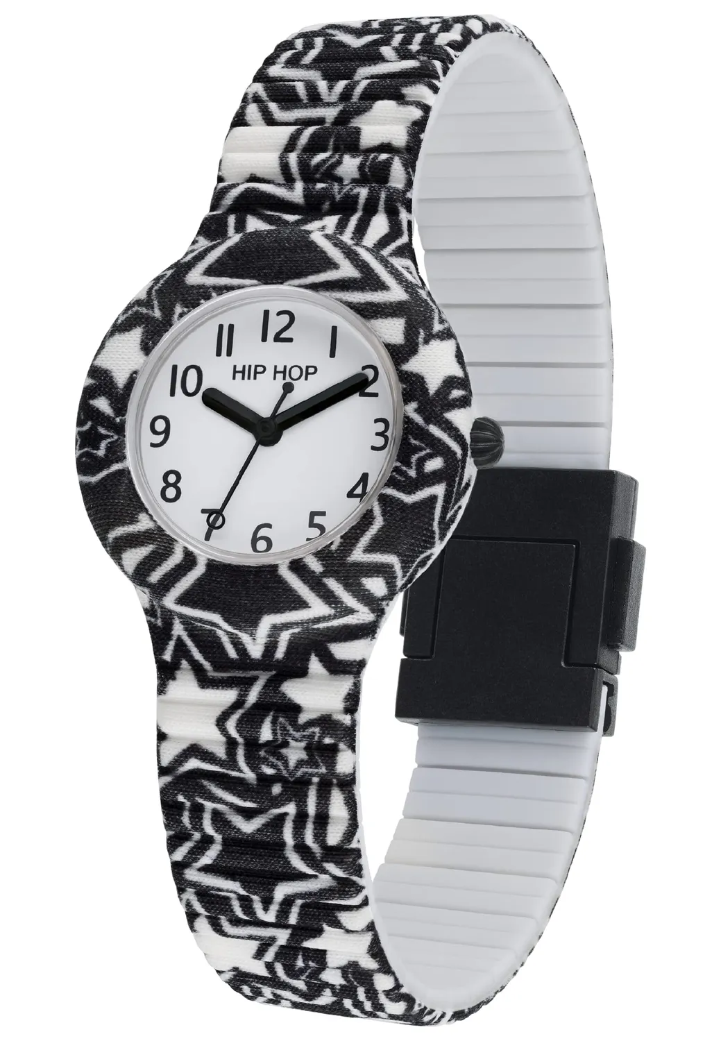 Hip Hop Hero 32 Sky Stars orologio donna nero-bianco