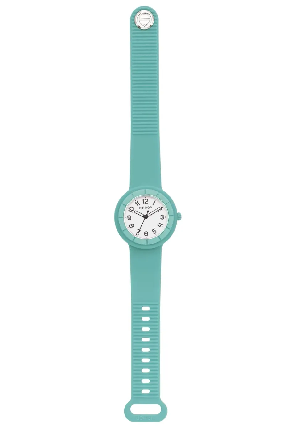 Hip Hop Hero.Dot orologio donna silicone bianco verde 34 mm