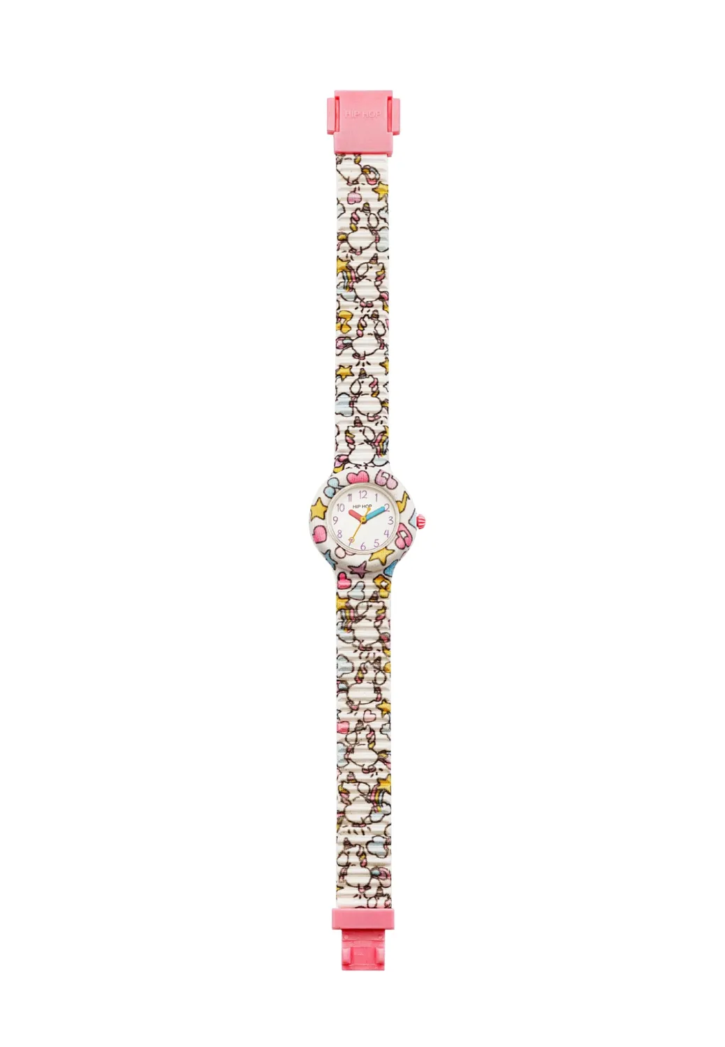 Hip Hop Kids Fun Rainbow Unicorn orologio bambina silicone