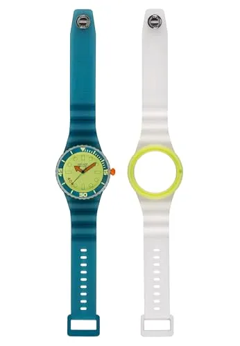 Hip Hop Master 40 orologio uomo 41 mm 2 cinturini silicone