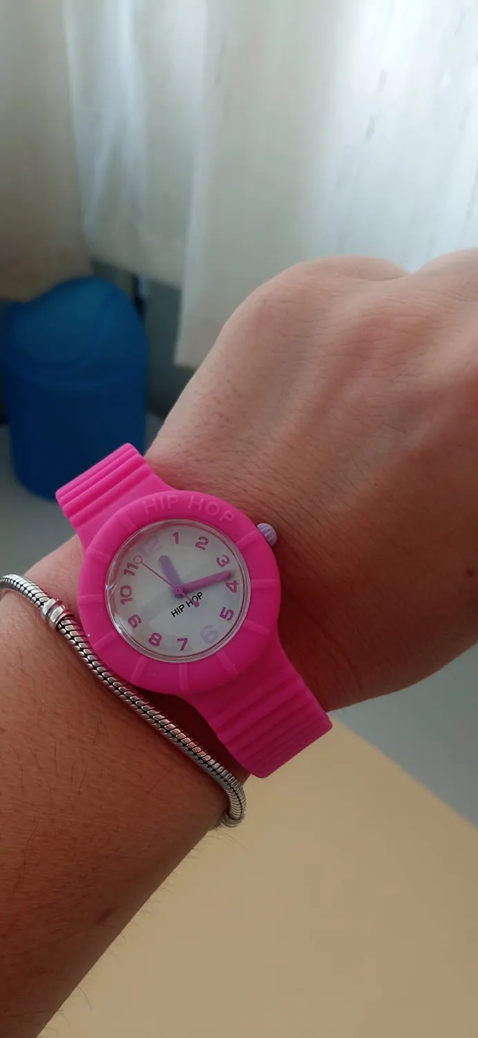 Hip Hop Hero 32 orologio donna blu silicone 32 mm