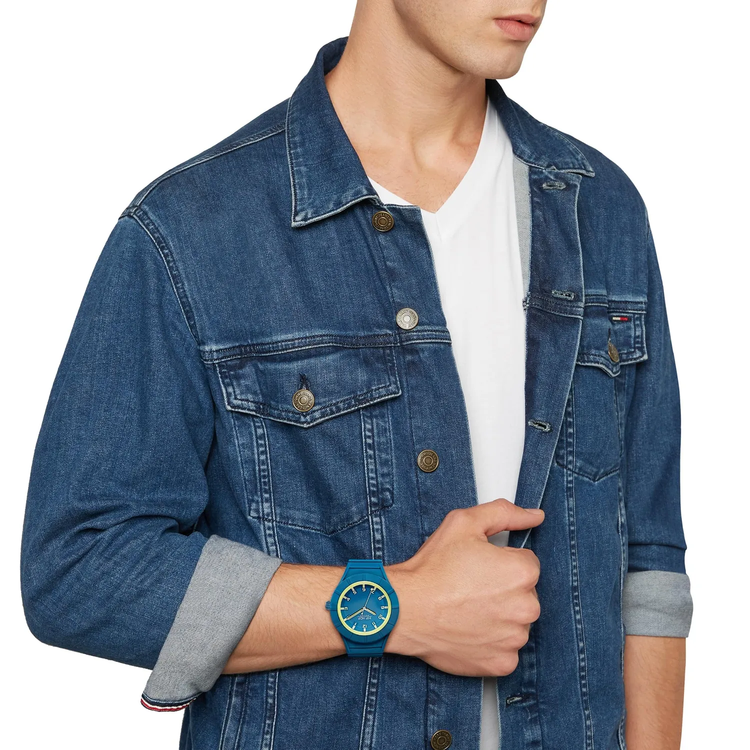 Hip Hop X Man orologio uomo silicone regolabile