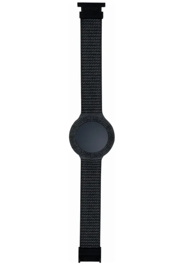 Hip Hop HBU0277 Jeans orologio uomo silicone tessuto