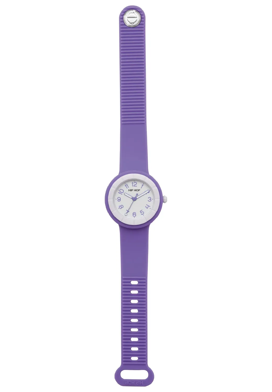 Hip Hop Hero.Dot orologio donna silicone bianco verde 34 mm