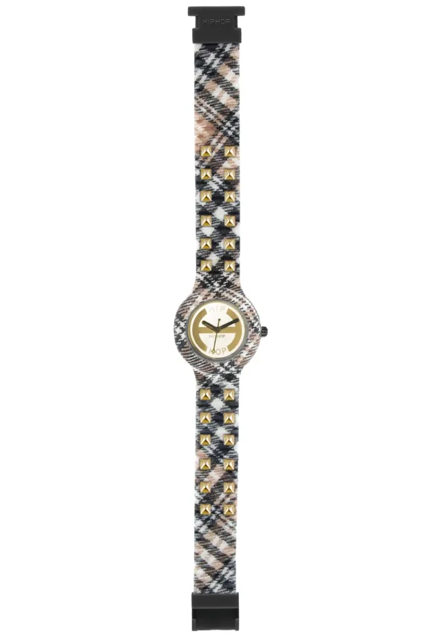 Hip Hop Hero 32 HWU0396 orologio donna beige silicone