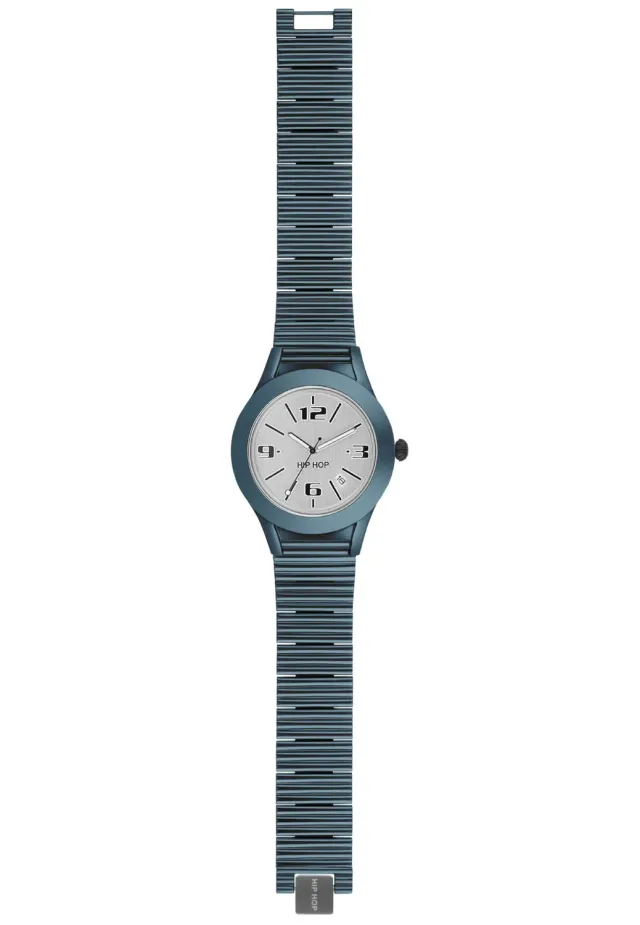 Hip Hop X Man orologio uomo alluminio 42 mm grigio