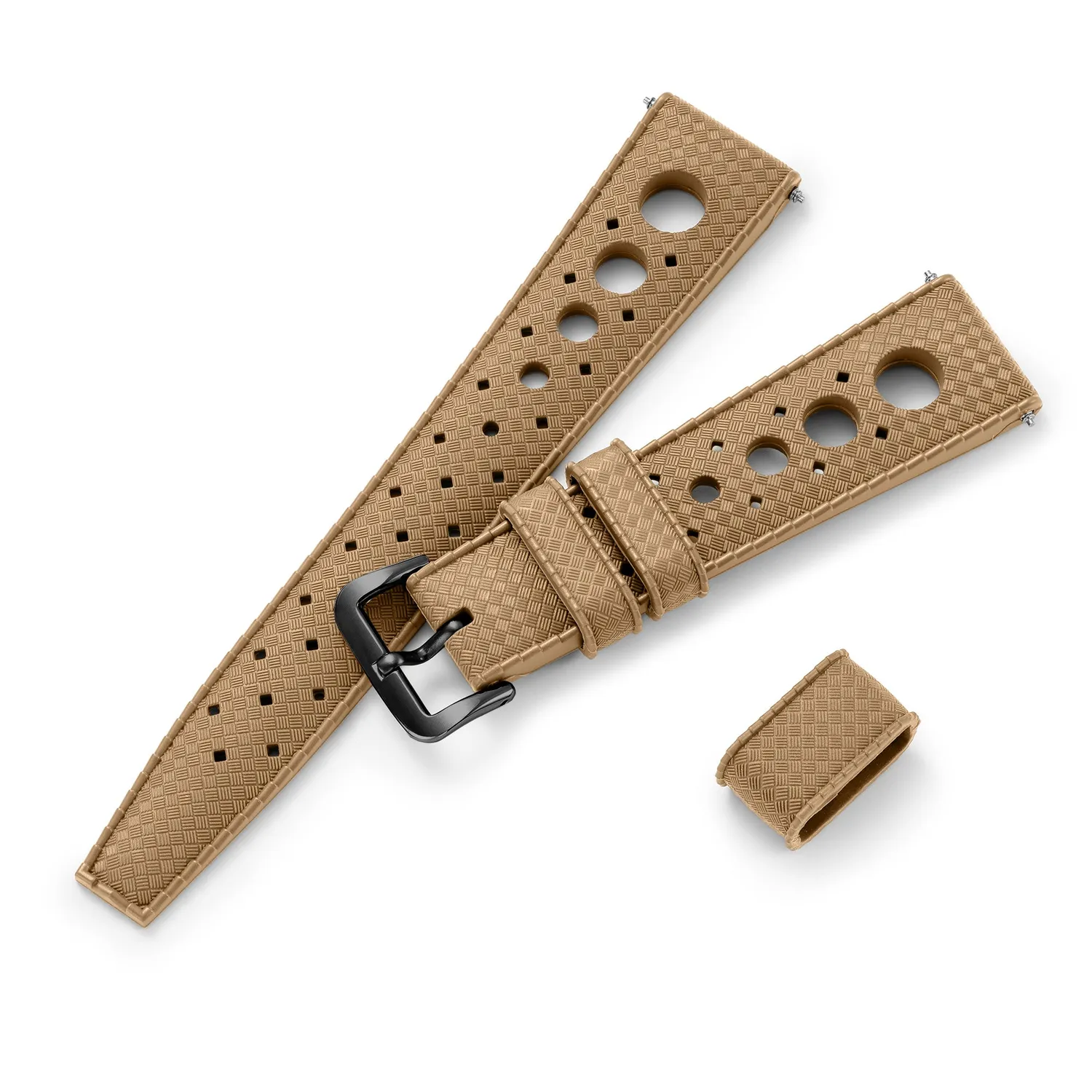 H.G.P. Rally Tropic cinturino gomma desert 20mm acciaio