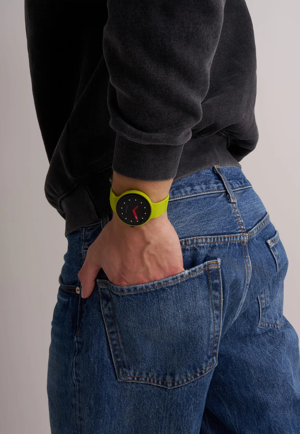 Hip Hop Hero.Next HWU1195 smartwatch giallo silicone