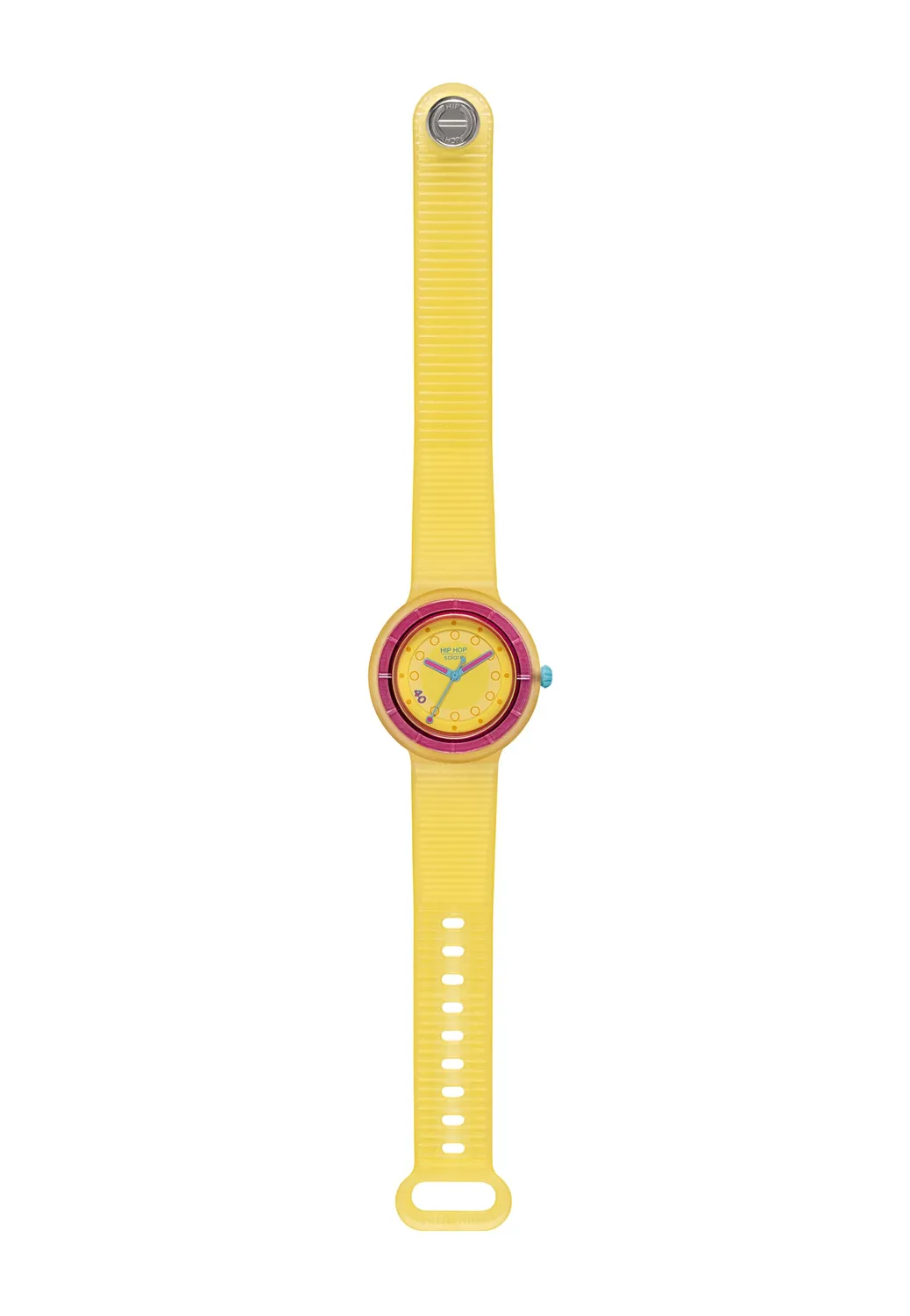 Hip Hop Hero.Dot Solar orologio donna giallo 34mm
