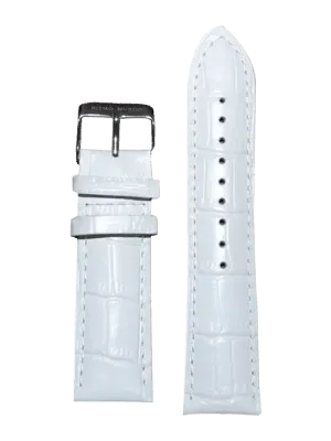 Ritmo Mundo 9101L cinturino pelle bianco 23mm