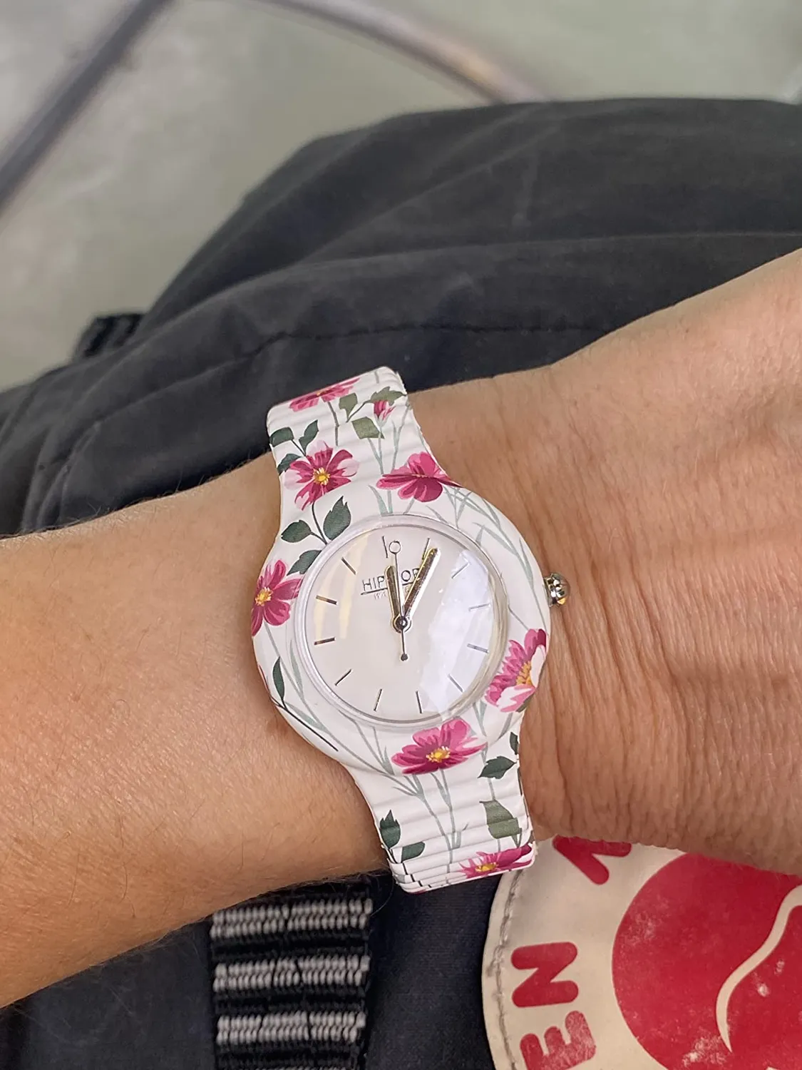 Hip Hop Spring Fever Wild Flower orologio donna silicone multicolor