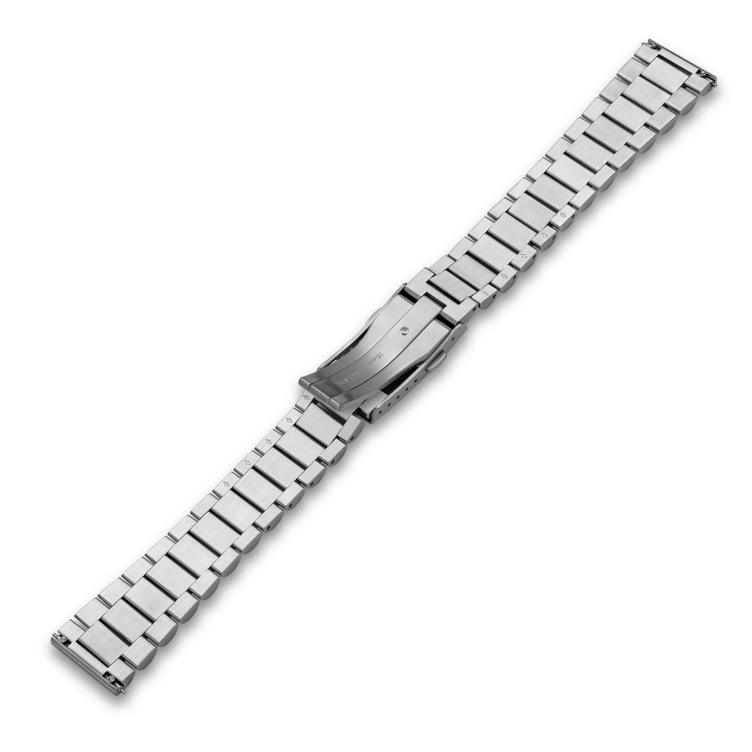 H.G.P. NSA 664 bracciale acciaio 20-16 mm deployante