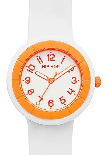 Hip Hop Hero.Dot Neon Orange orologio donna arancione 34 mm