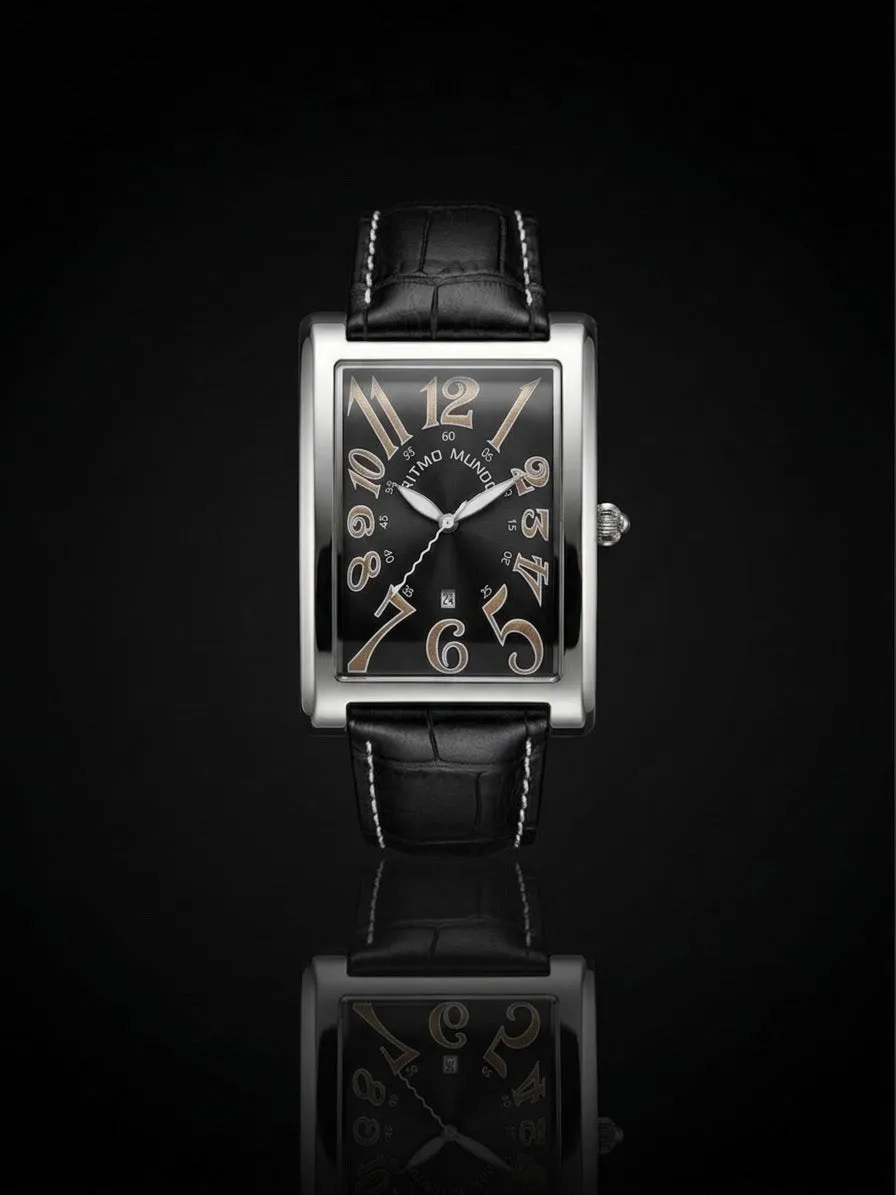 Ritmo Mundo Piccolo Data 2622-26 orologio nero quarzo