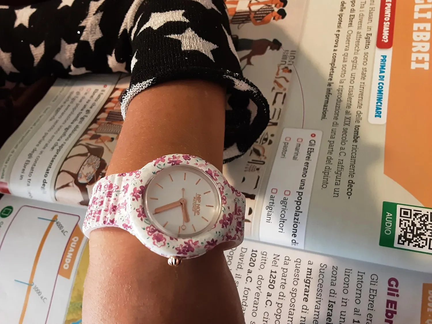 Hip Hop Spring Fever orologio donna 32 mm fiori