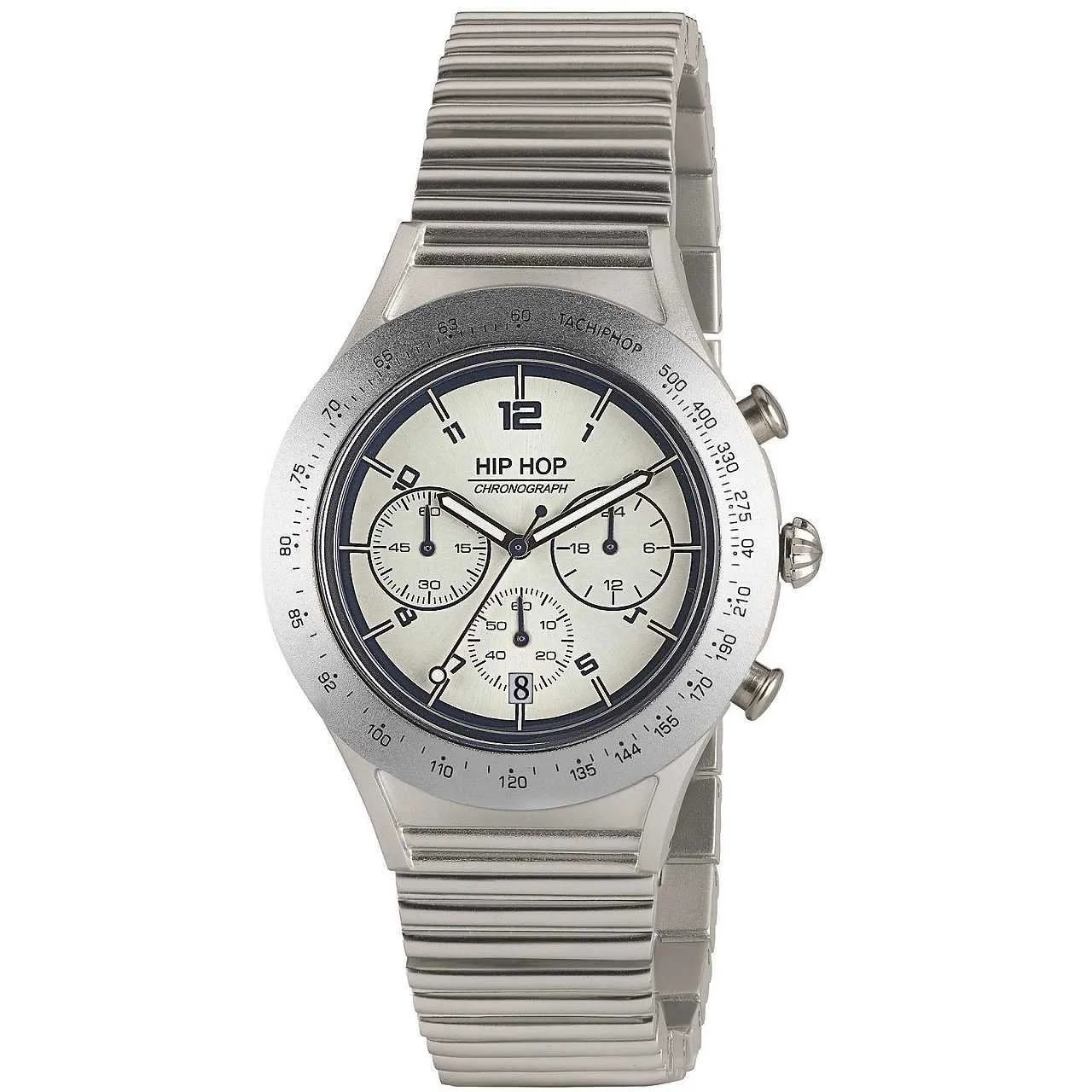 Hip Hop X Man HWU0730 orologio uomo alluminio bianco 42 mm