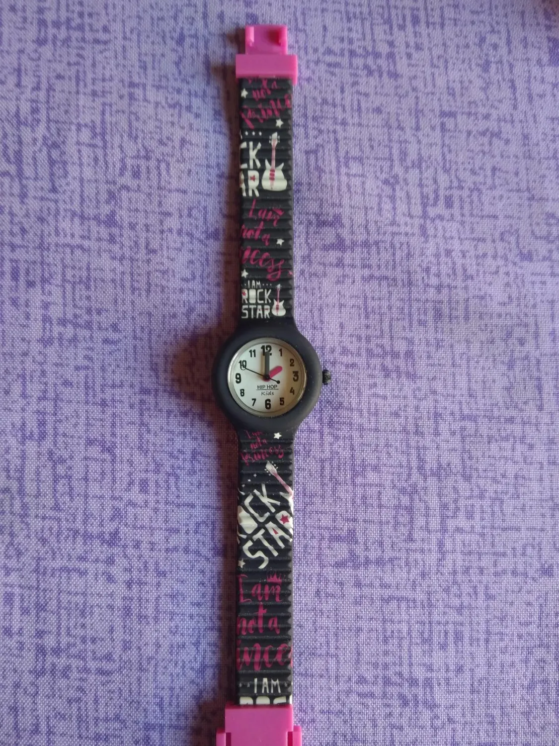 Hip Hop Kids Fun Unicorn orologio bambina bianco silicone