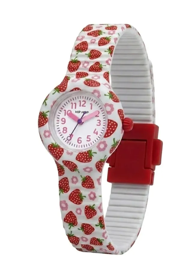 Hip Hop Kids Fun orologio bambina silicone stampato 28 mm
